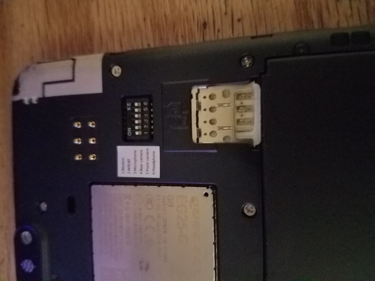 SIM slot