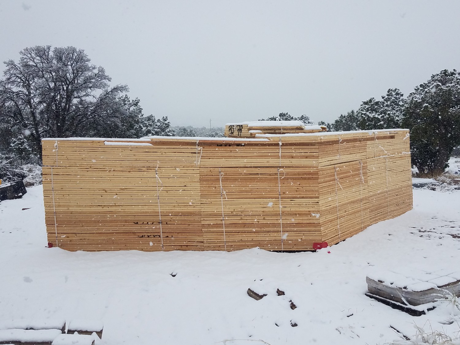 trusses in the snow trusses in the snow